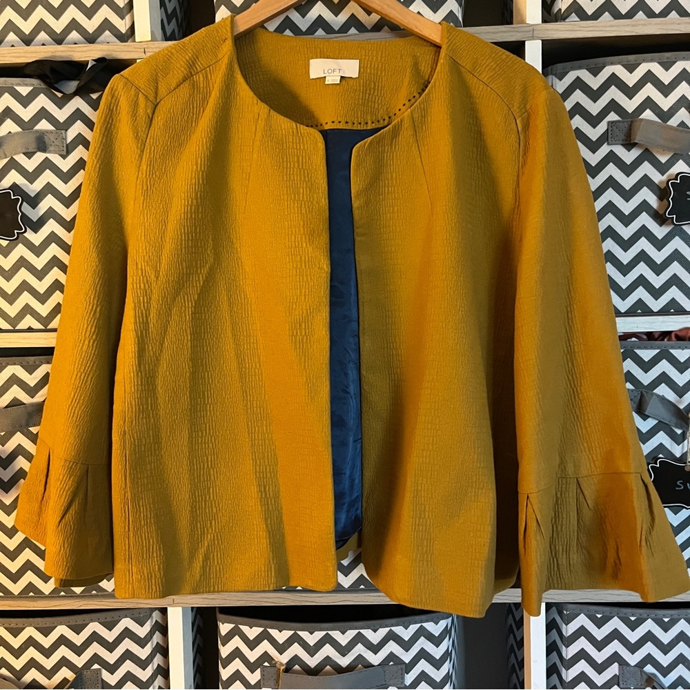 LOFT Golden Yellow Women's Blazer